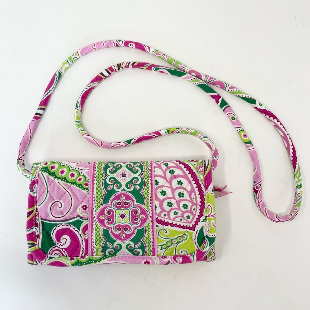 Vera Bradley Pinwheel Pink Crossbody Bag